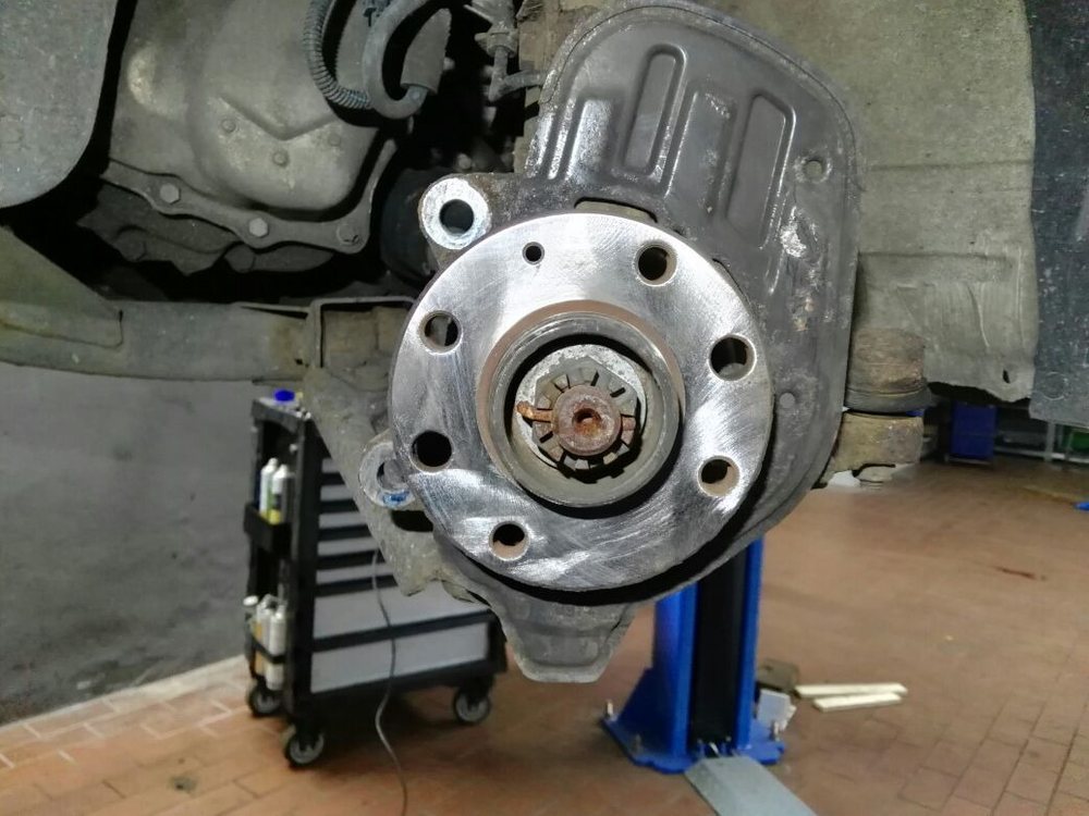 Bremsenreparatur – nachher